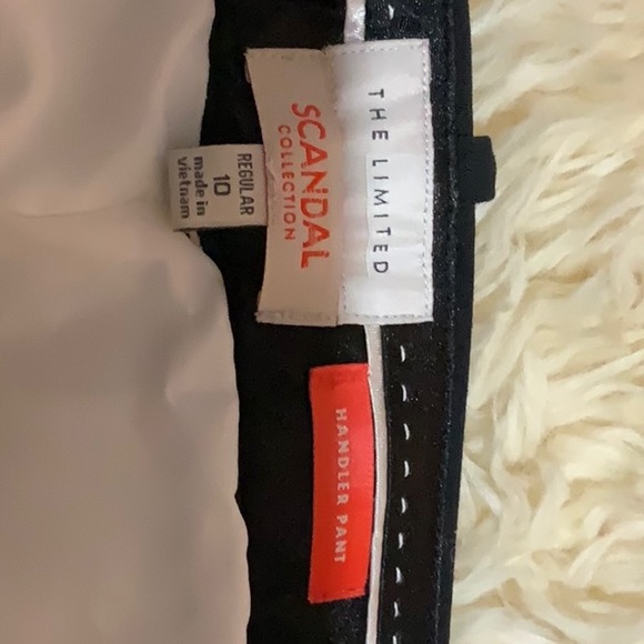 Scandal Collection Winter White Trousers - Picture 3 of 3